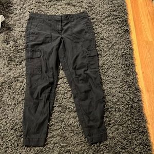 Loft outlet, dark grey, cargo jogger.